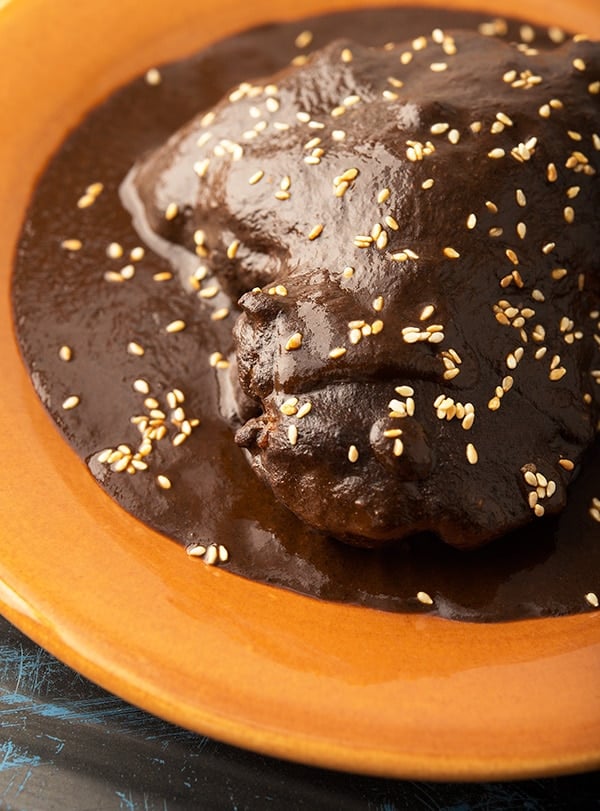 Authentic Mole Negro with Chocolate and Ancho Chiles