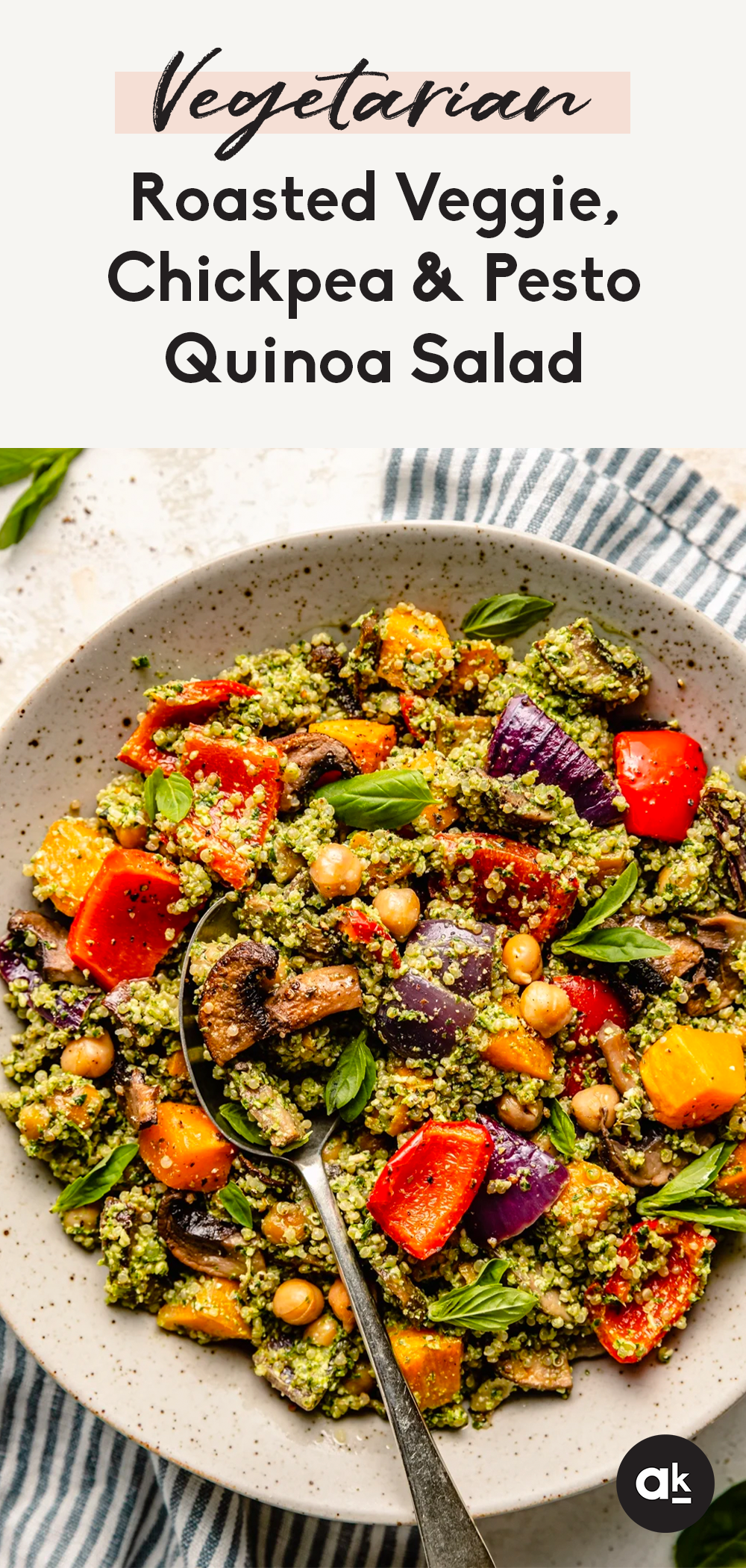 Roasted Veggie and Wattleseed Pesto Salad