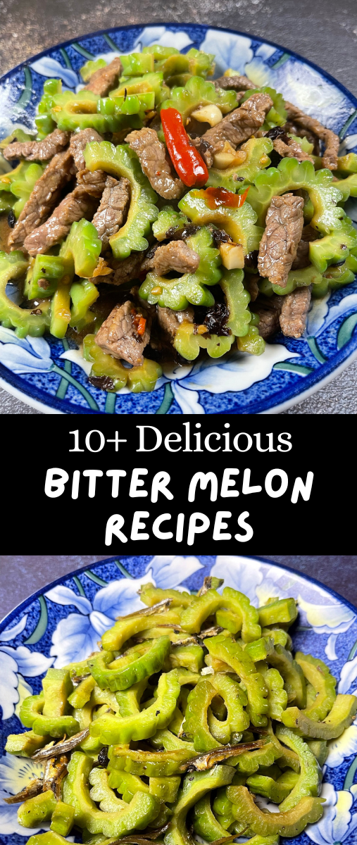 Sautéed Bitter Melon with Garlic and Chili Flakes
