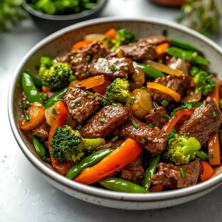 Tibs Stir-Fry with Berbere-Spiced Beef and Vegetables
