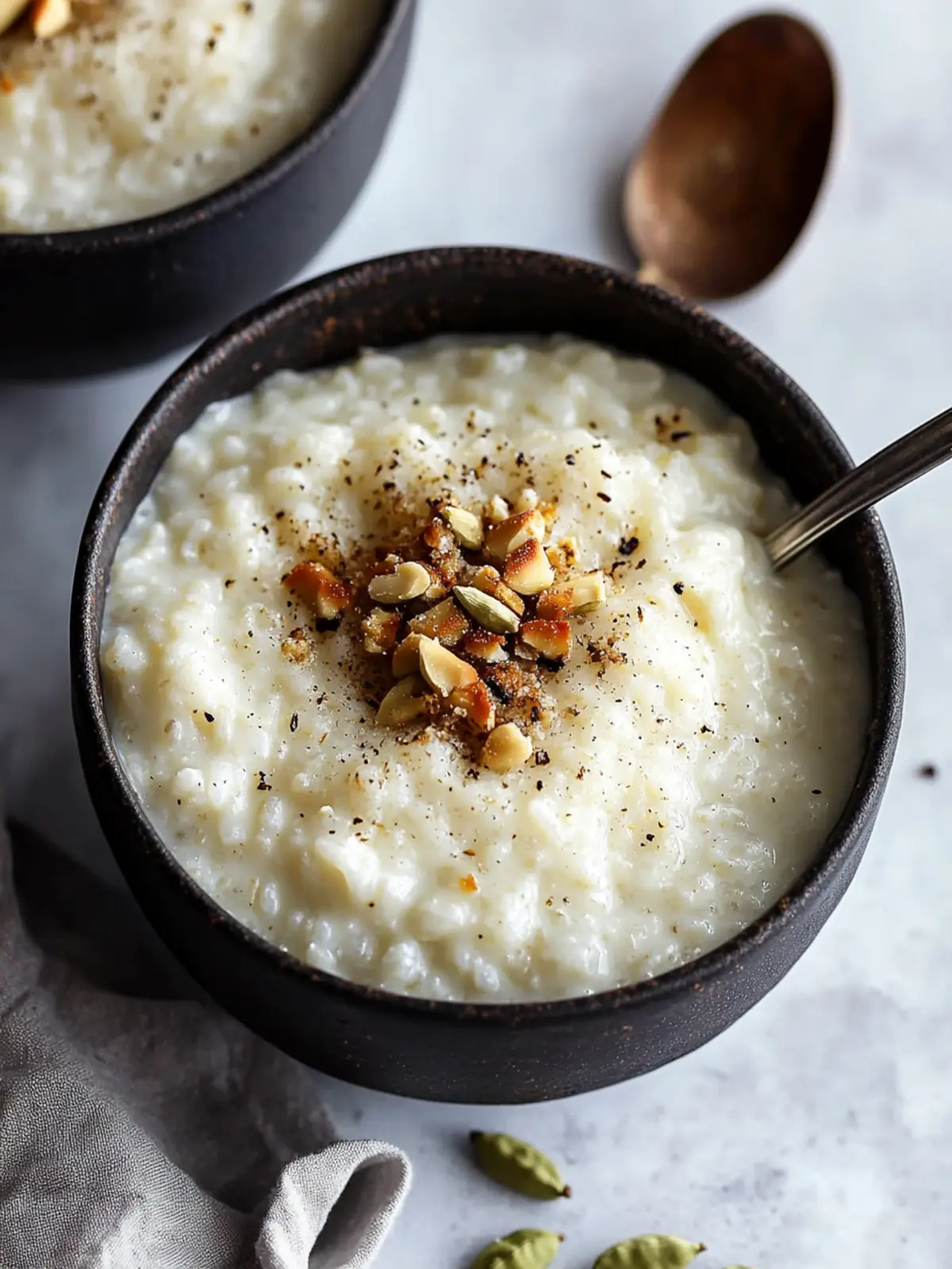 Vanilla Cardamom Rice Pudding