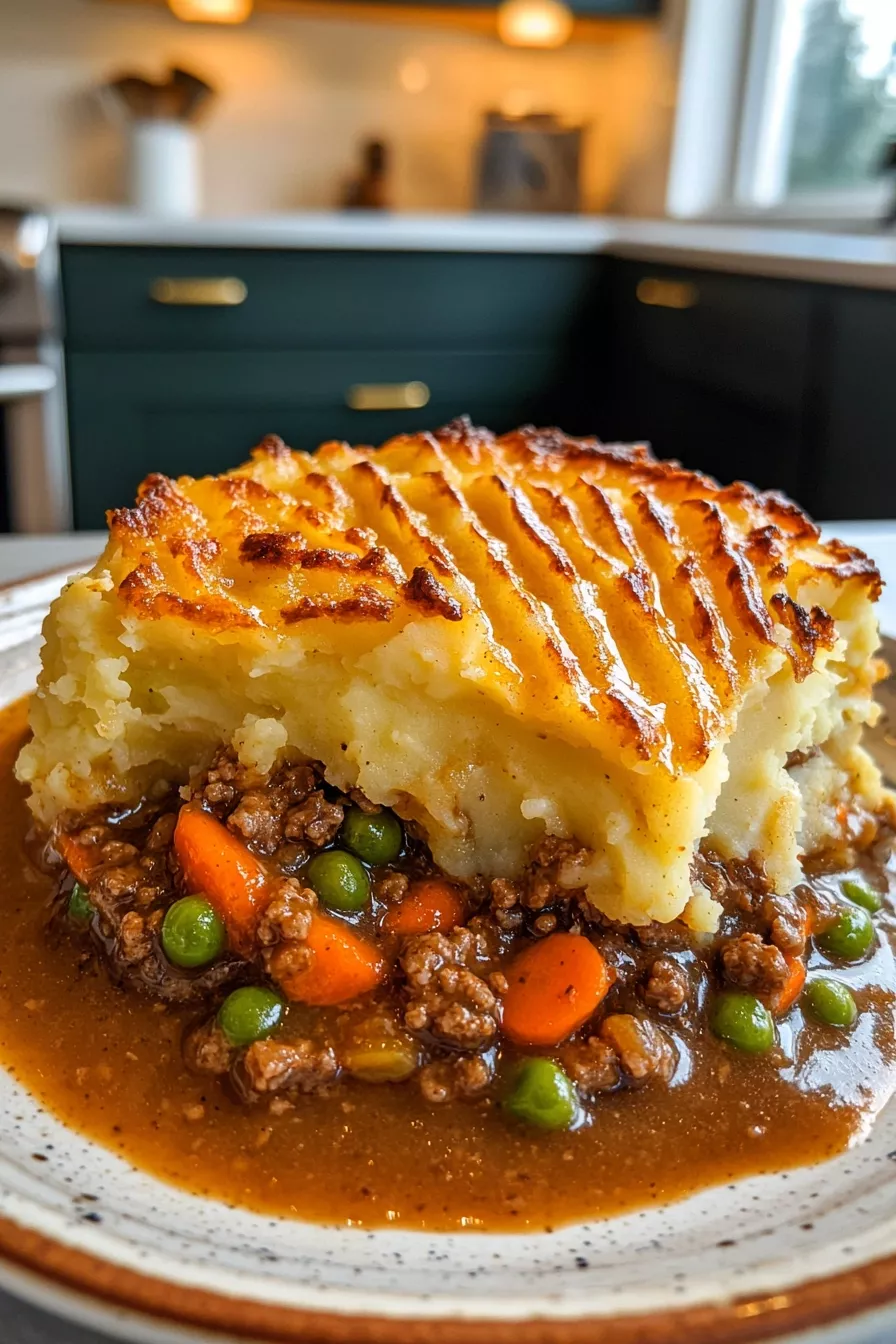 Classic Shepherd's Pie with Lamb and Root Vegetables