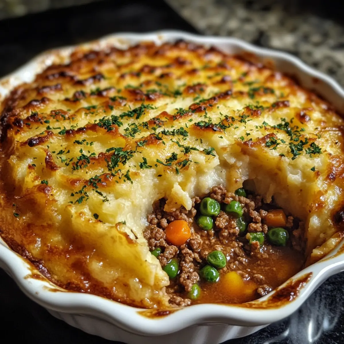 Classic Shepherd's Pie with Lamb and Root Vegetables