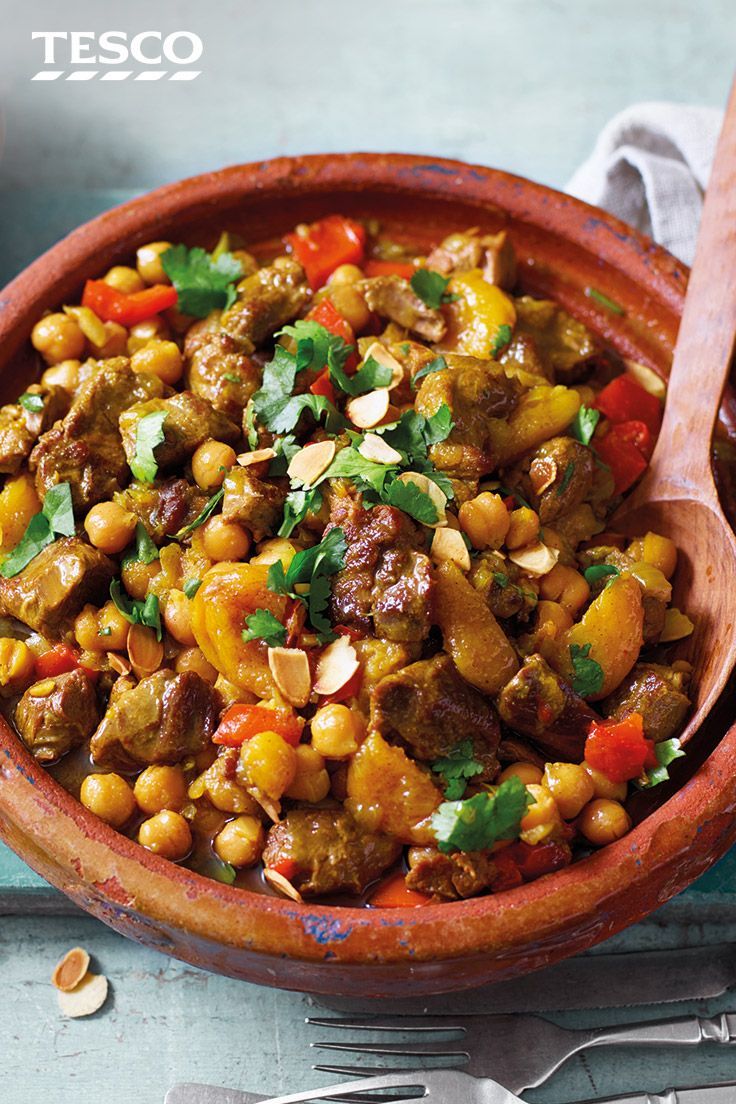 Moroccan-Spiced Lamb Tagine with Apricots