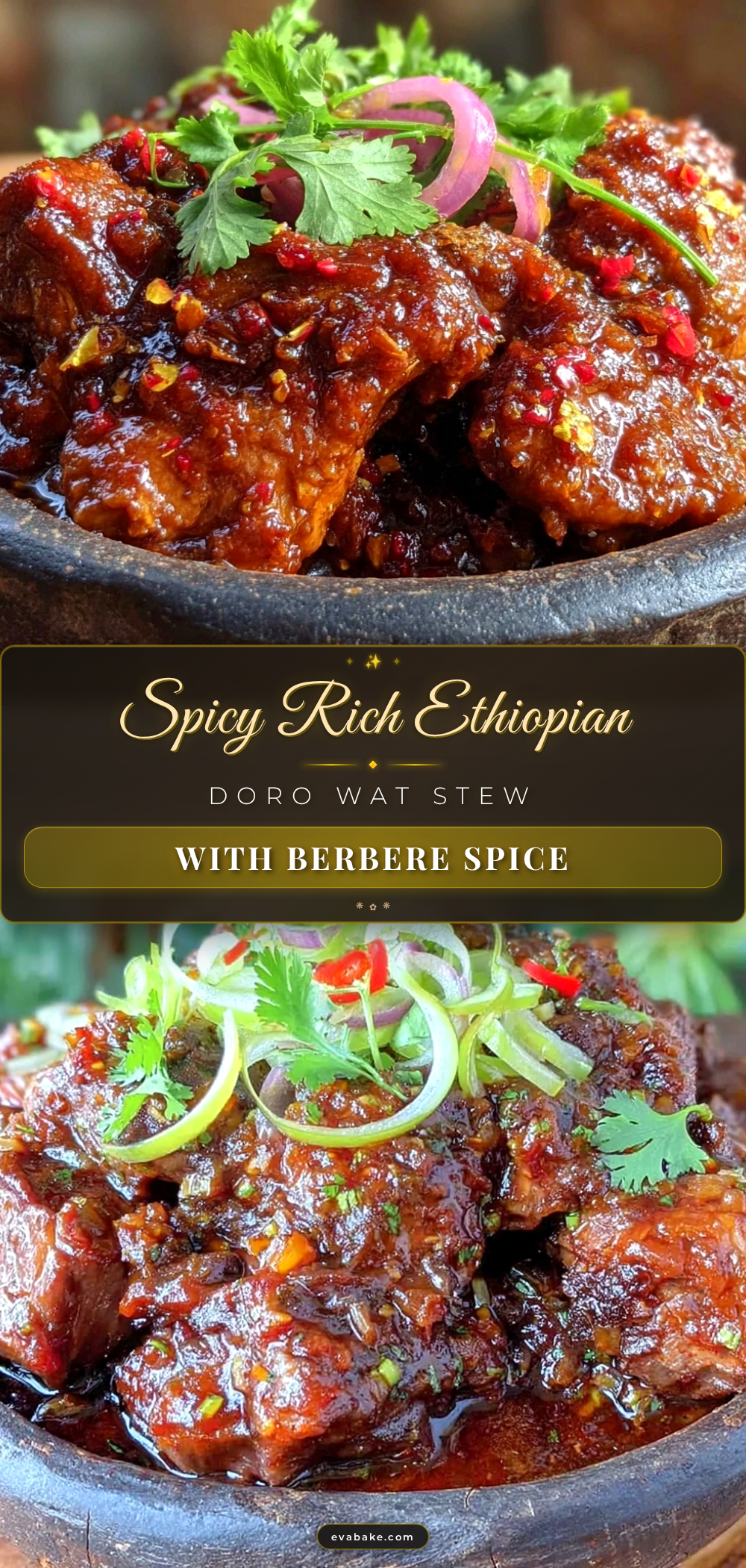 Slow-Simmered Berbere Chicken Wat with Onions