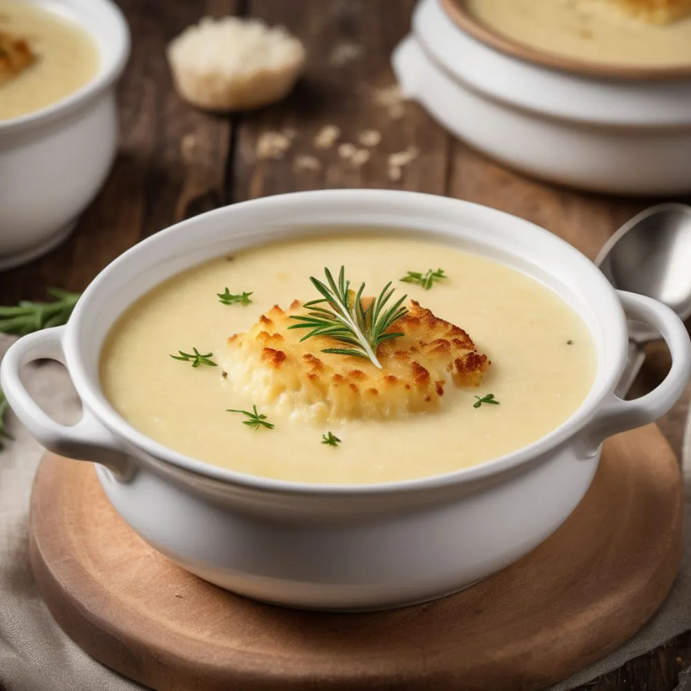Classic French Potage Parmentier with Leeks and Potatoes