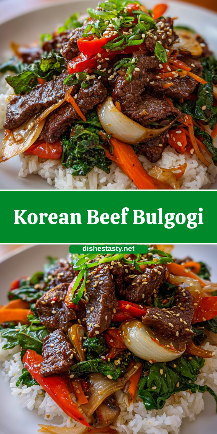 Pan-Seared Korean-Spiced Beef Bulgogi with Scallions