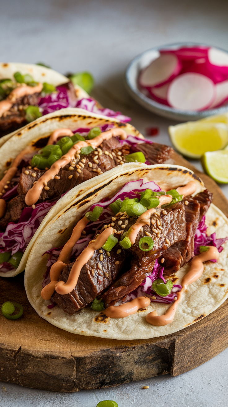DC Fusion Tacos with Korean-Style Marinade