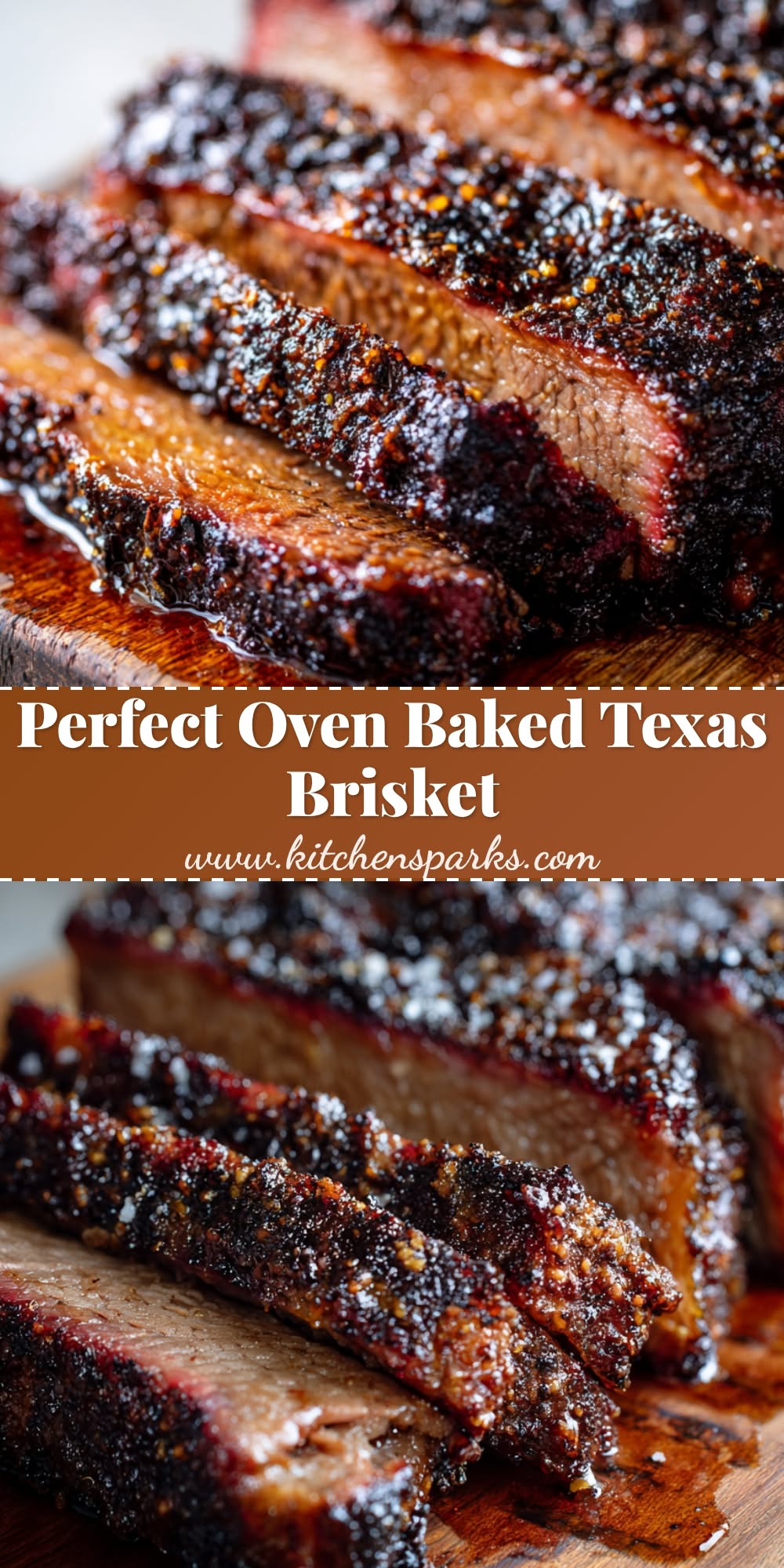 Slow-Smoked Texas Brisket with Dry Rub and Coffee Glaze