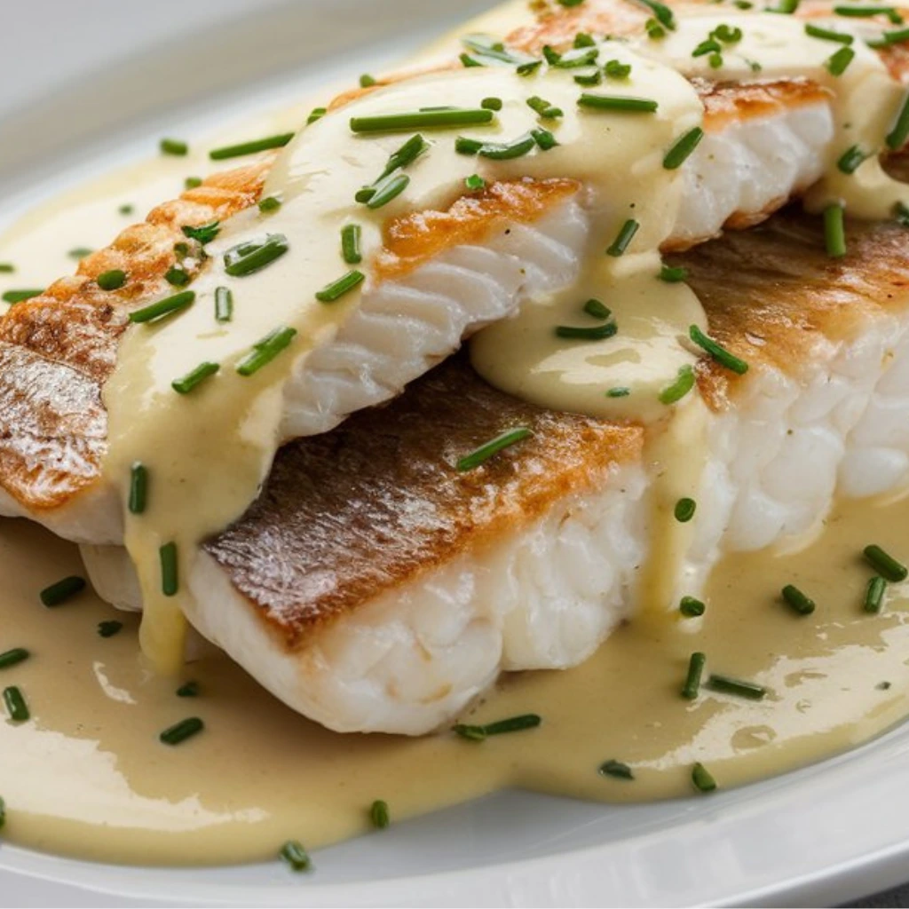 Pan-Roasted Whitefish with Crabmeat Beurre Blanc