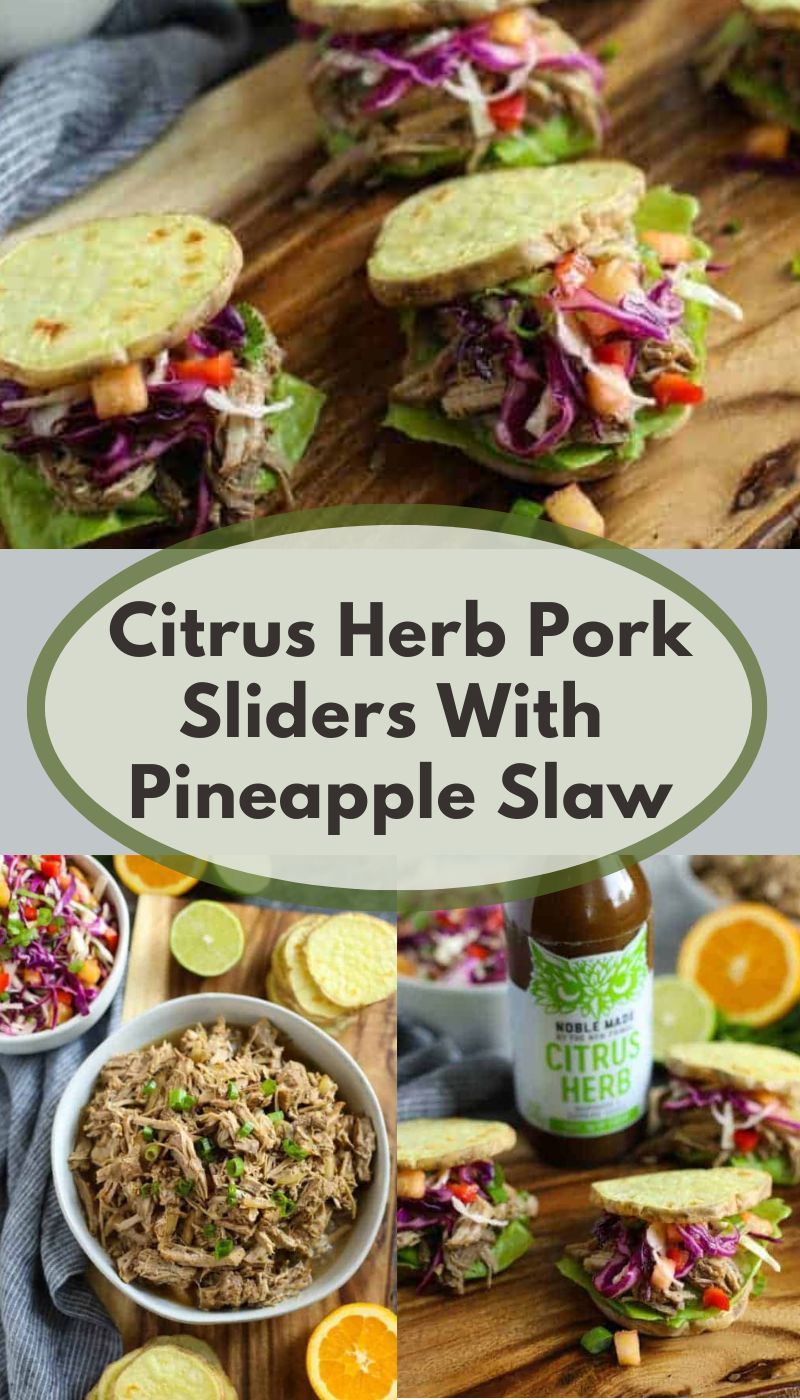 Slow Cooker Citrus-Herb Pulled Pork