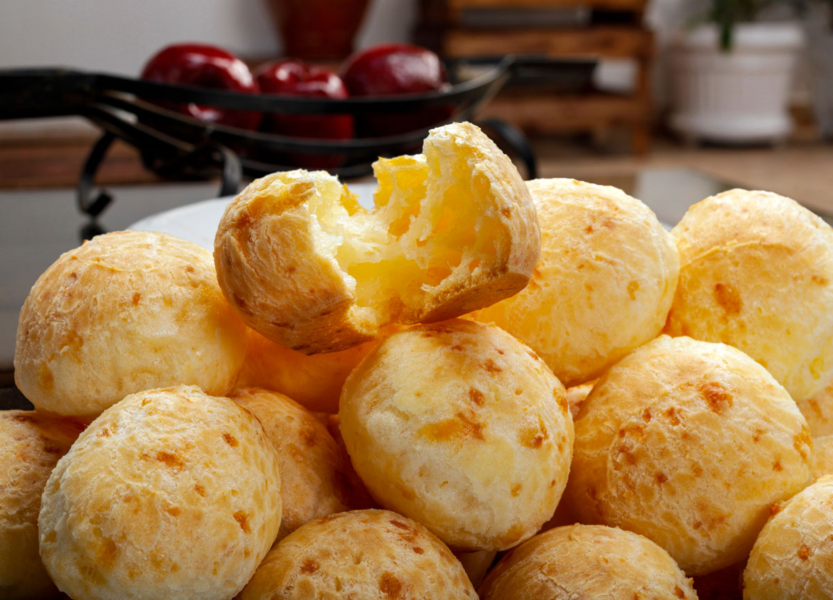 Cheese and Cassava Bread (Pão de Queijo)