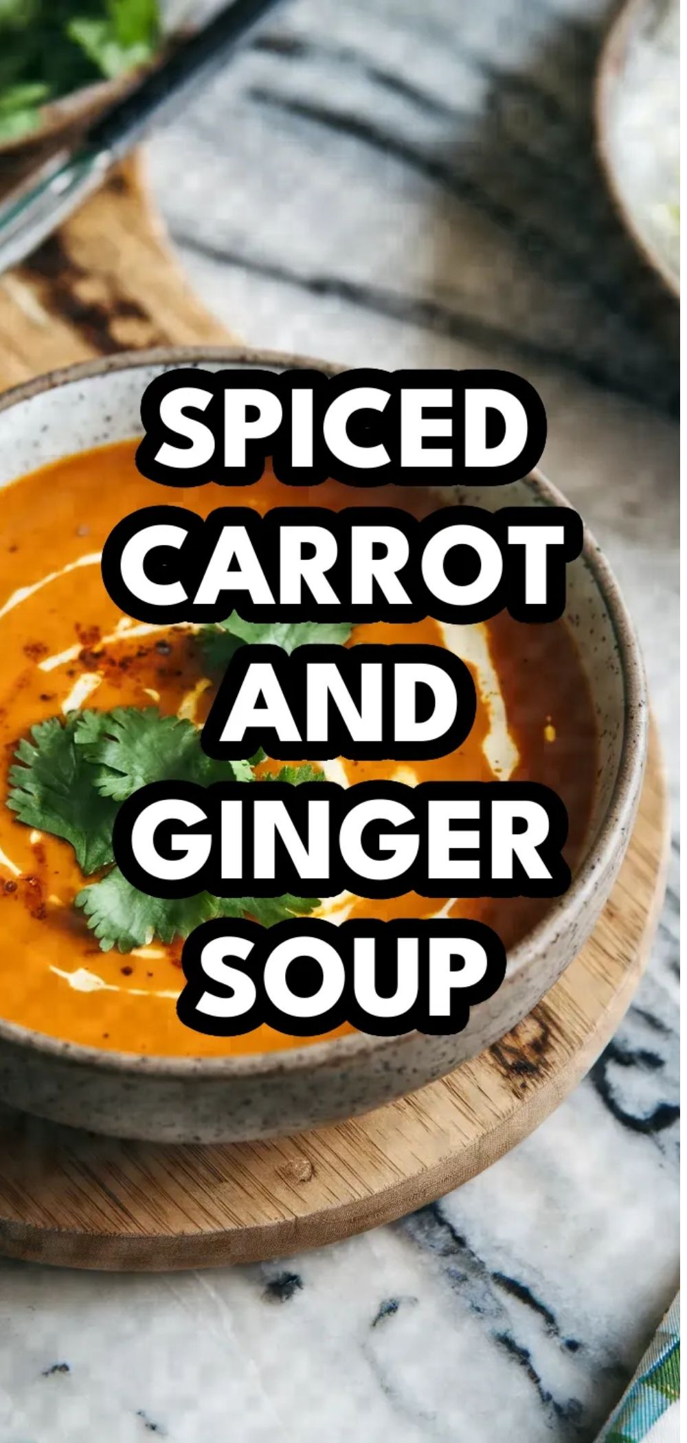 Arendelle Spiced Carrot and Ginger Soup