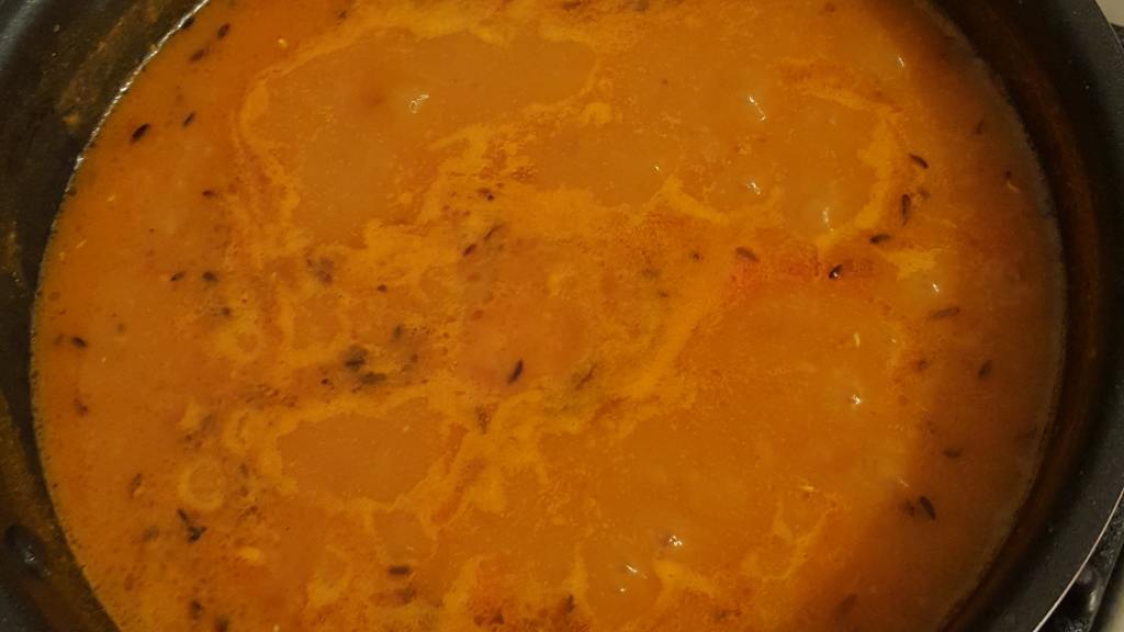 Slow-Cooked Masoor Dal with Fresh Cumin