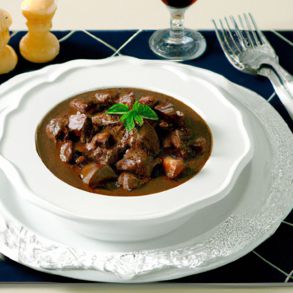 Bourguignonne Beef Stew with Homemade Demi-Glace