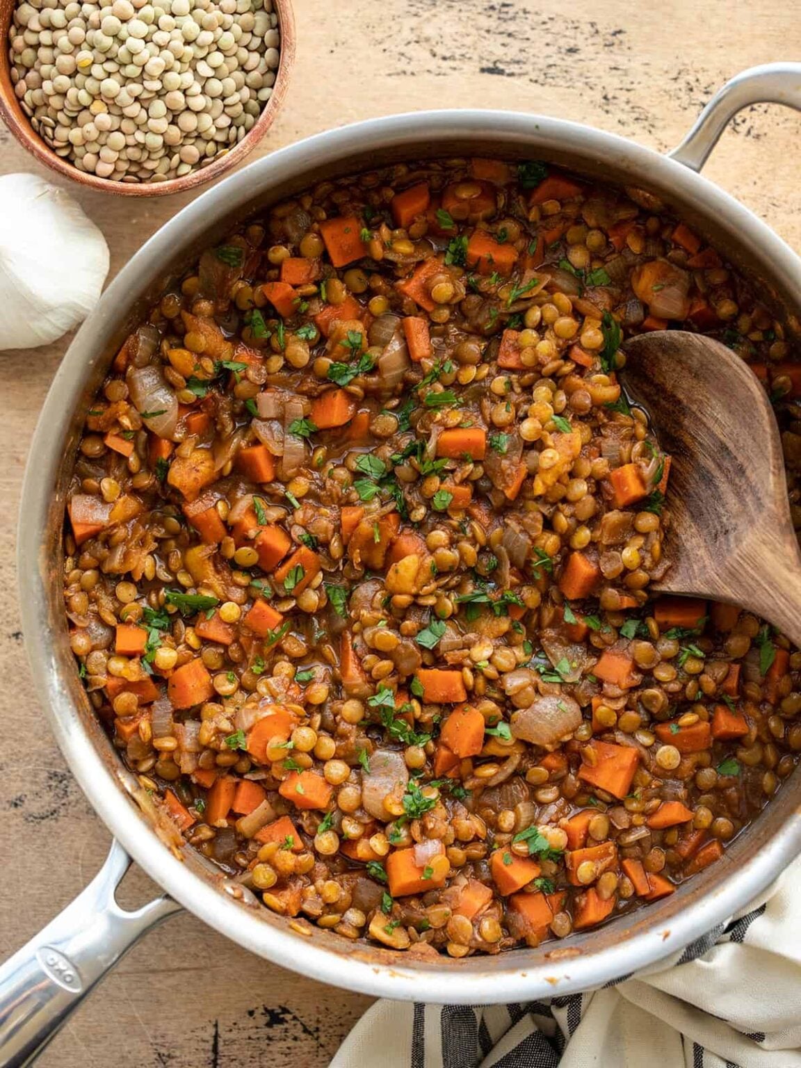 Spiced Lentil and Vegetable Stew