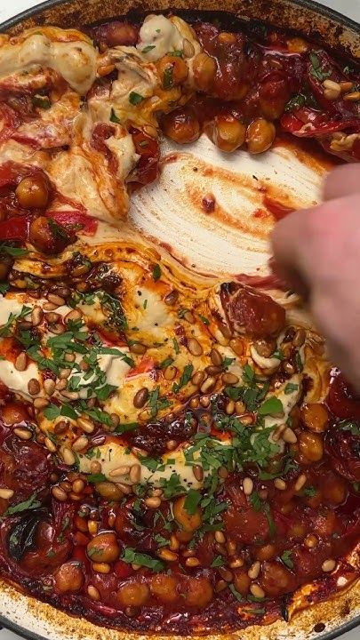 One-Pan Harissa Chickpea and Vegetable Bake