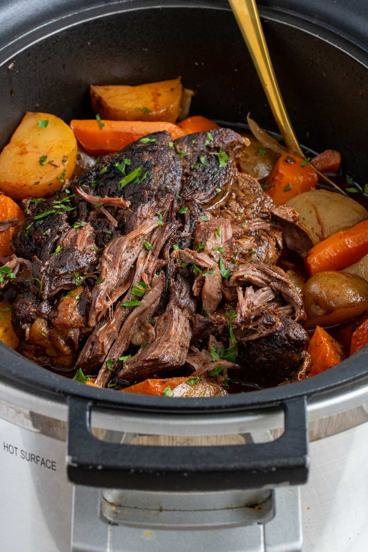 Slow-Cooked Beef and Vegetable Pot Roast