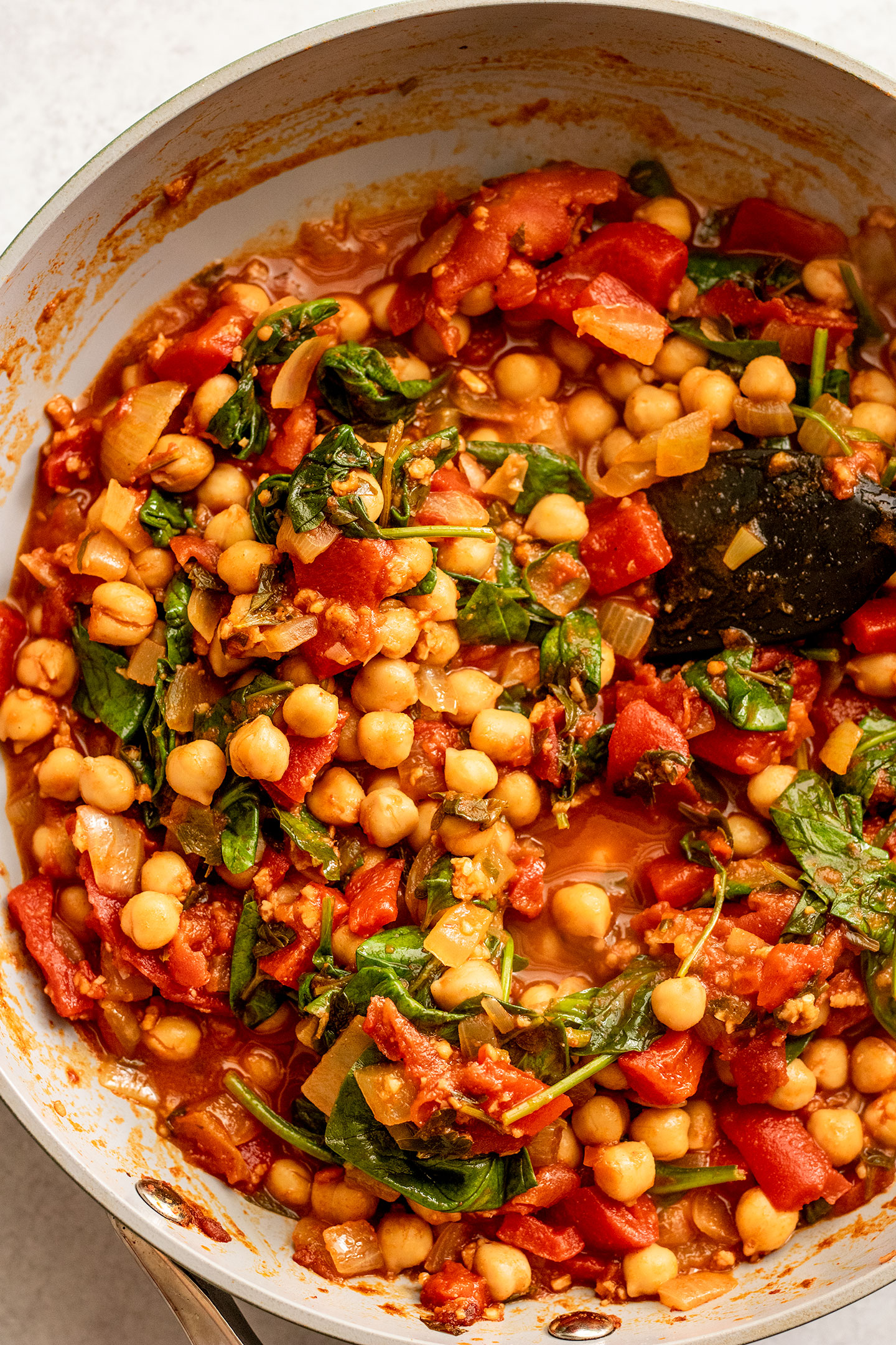 One-Pan Spiced Chickpea and Tomato Stew
