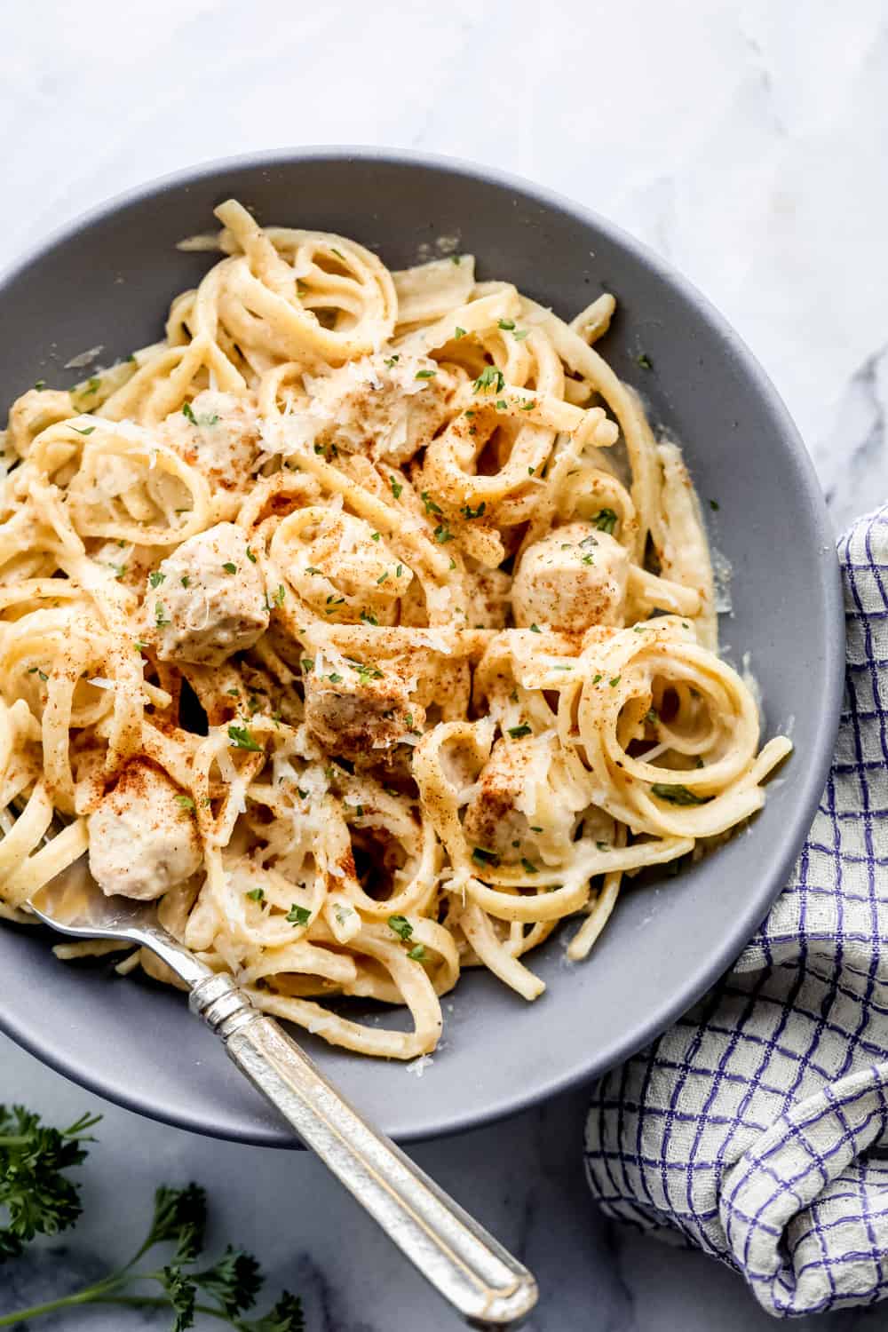 One-Pot Spicy Cajun Chicken Alfredo Pasta