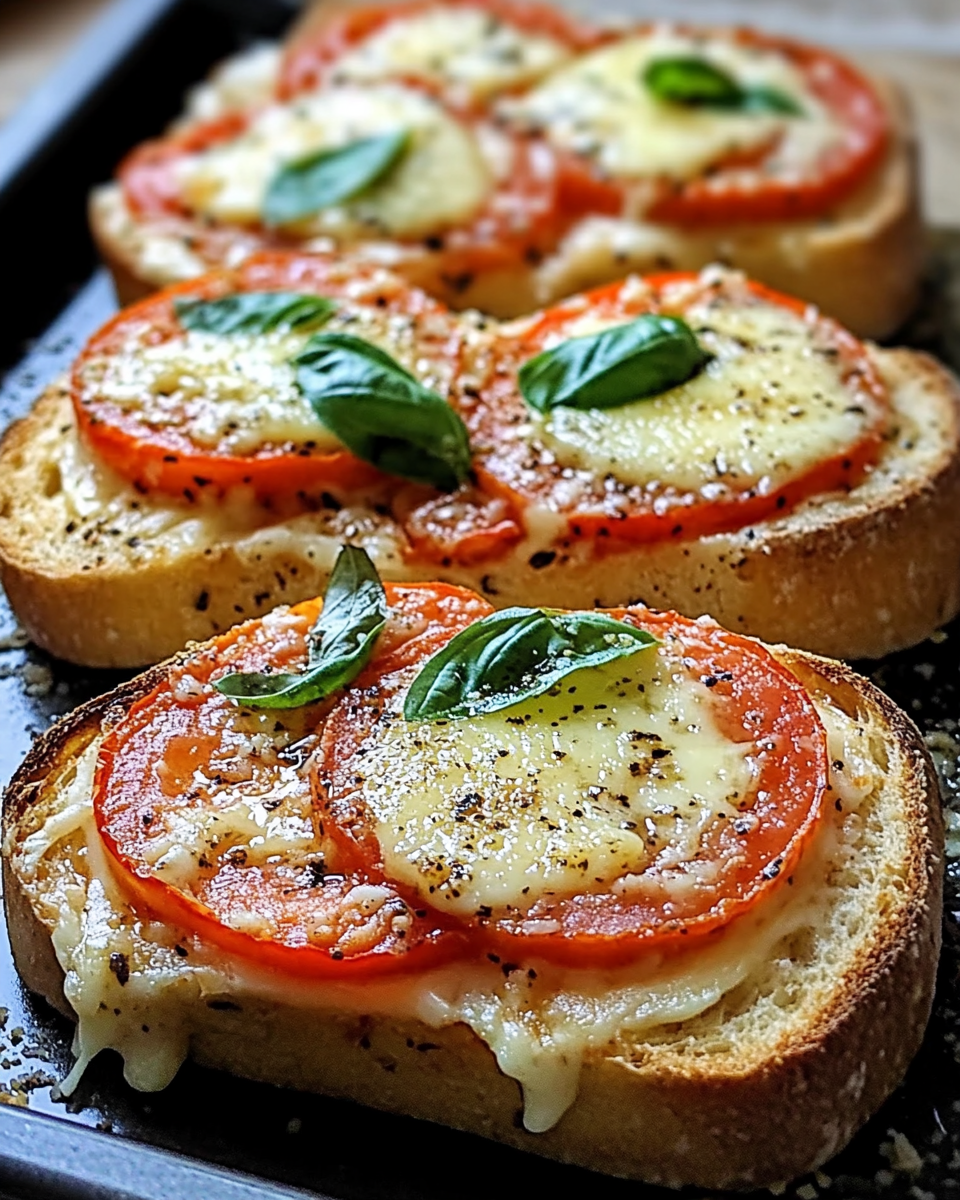 Vegemite and Cheese Toasties with Tomato and Basil