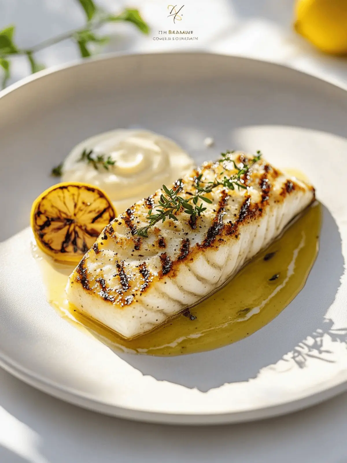 Pan-Seared Barramundi with Lemon Myrtle Butter