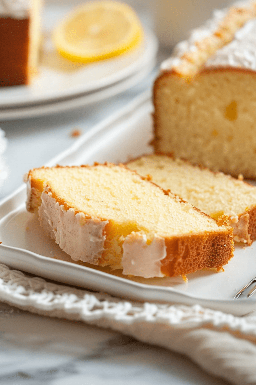 One-Bowl Lemon Yogurt Pound Cake
