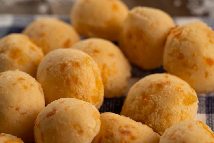 Oven-Baked Pão de Queijo with Tapioca Flour and Parmesan
