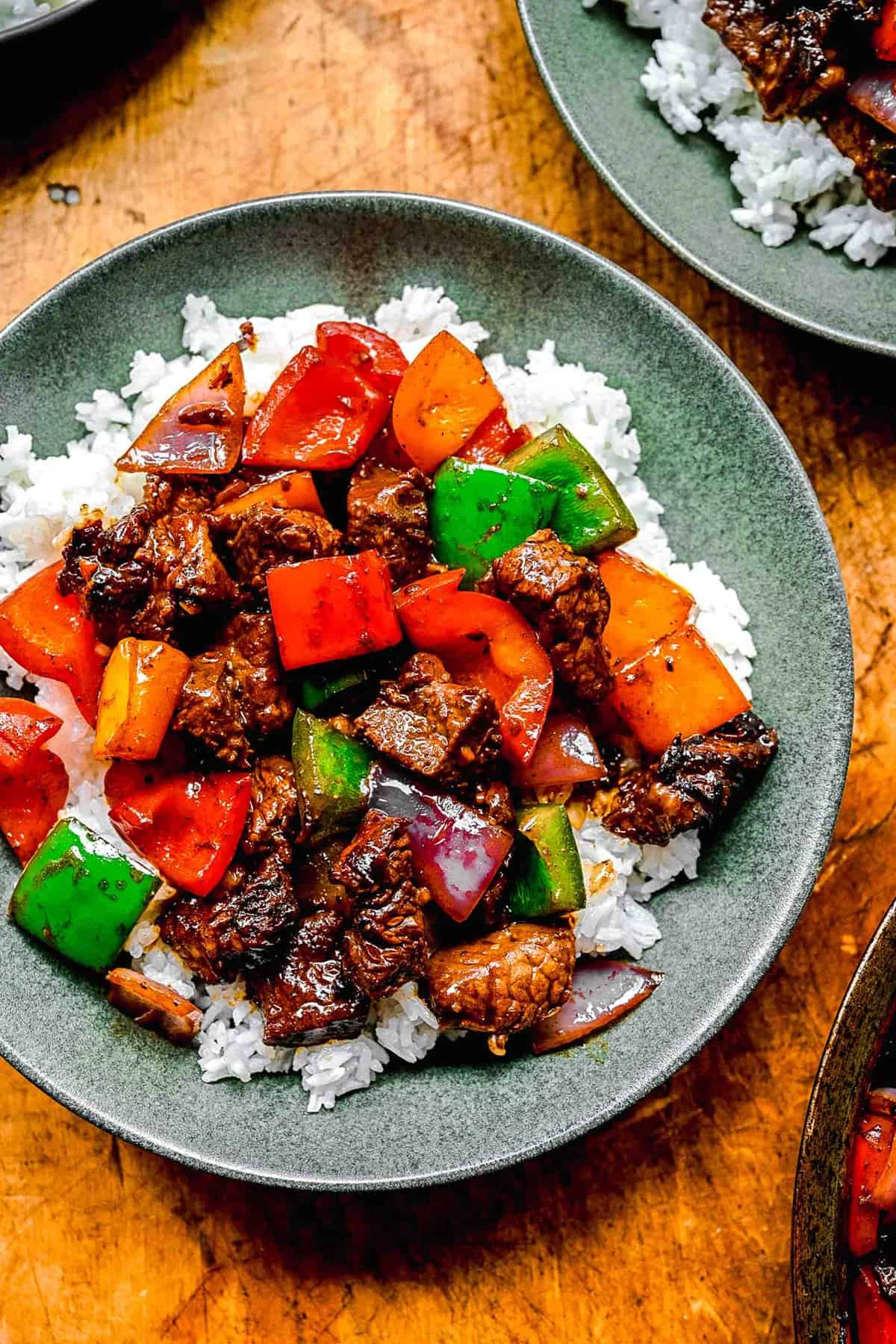 Caramelized Shaking Beef with Jasmine Rice