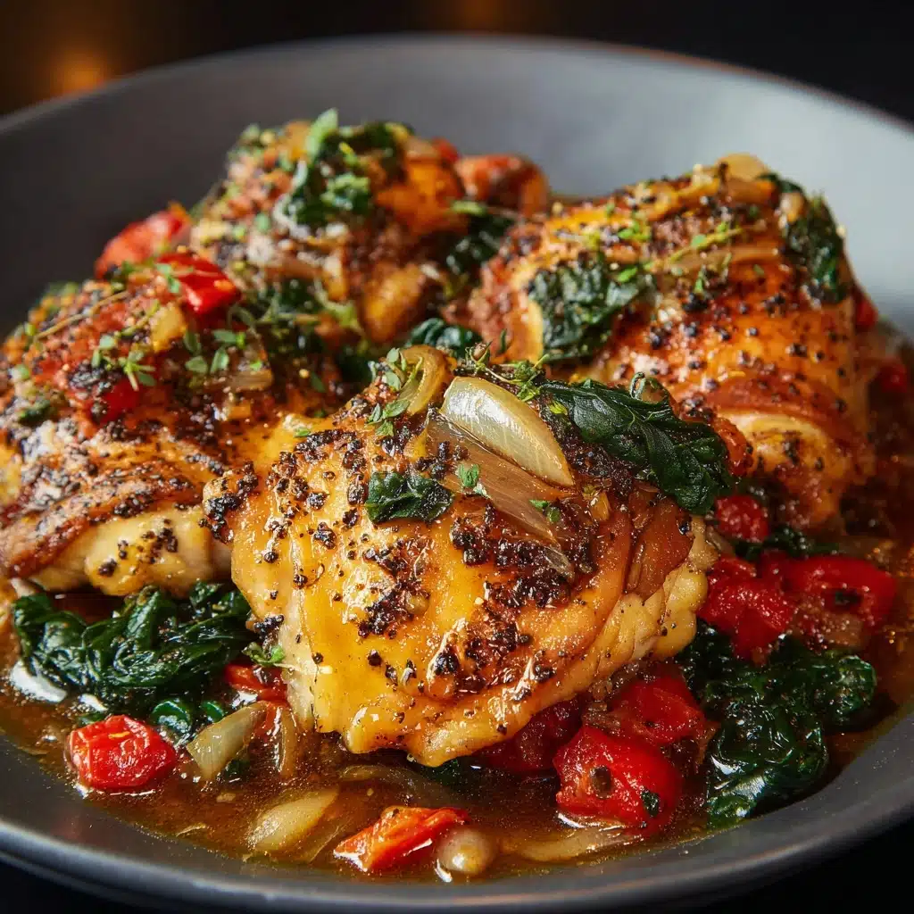 Herb-Crusted Roast Chicken with Potatoes