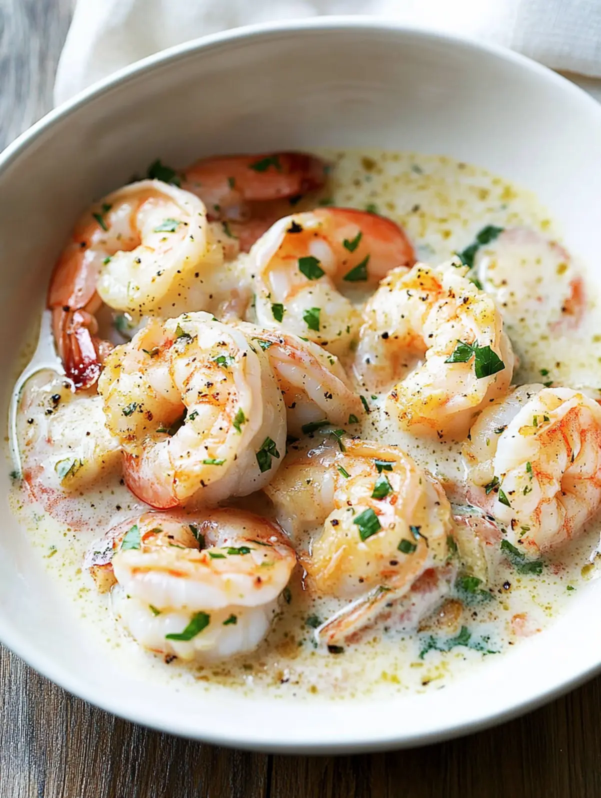 Sautéed Shrimp with Garlic and Coconut Vinegar