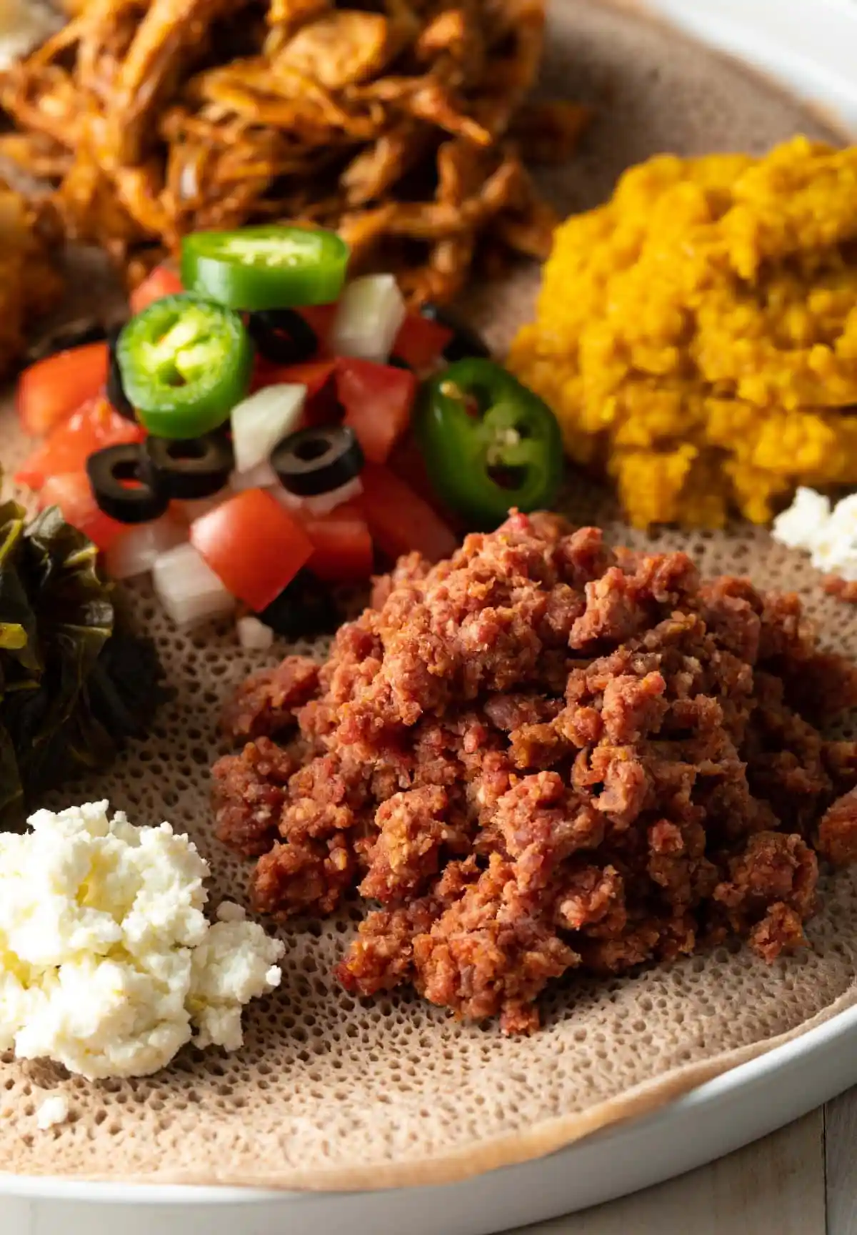 Kitfo-Inspired Spiced Beef Tartare with Mitmita