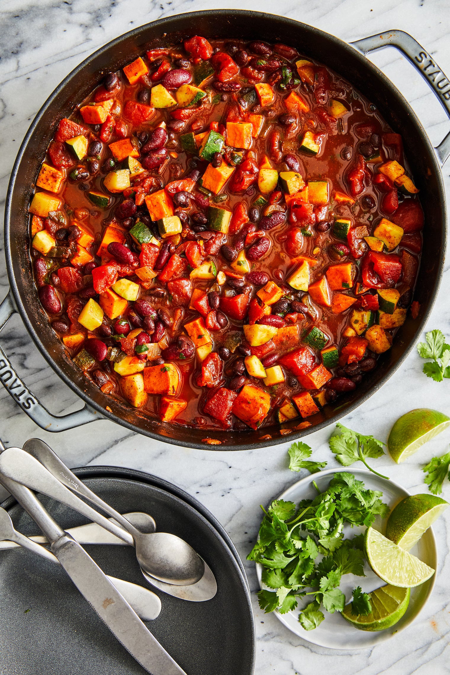 One-Pot Vegetable and Bean Chili
