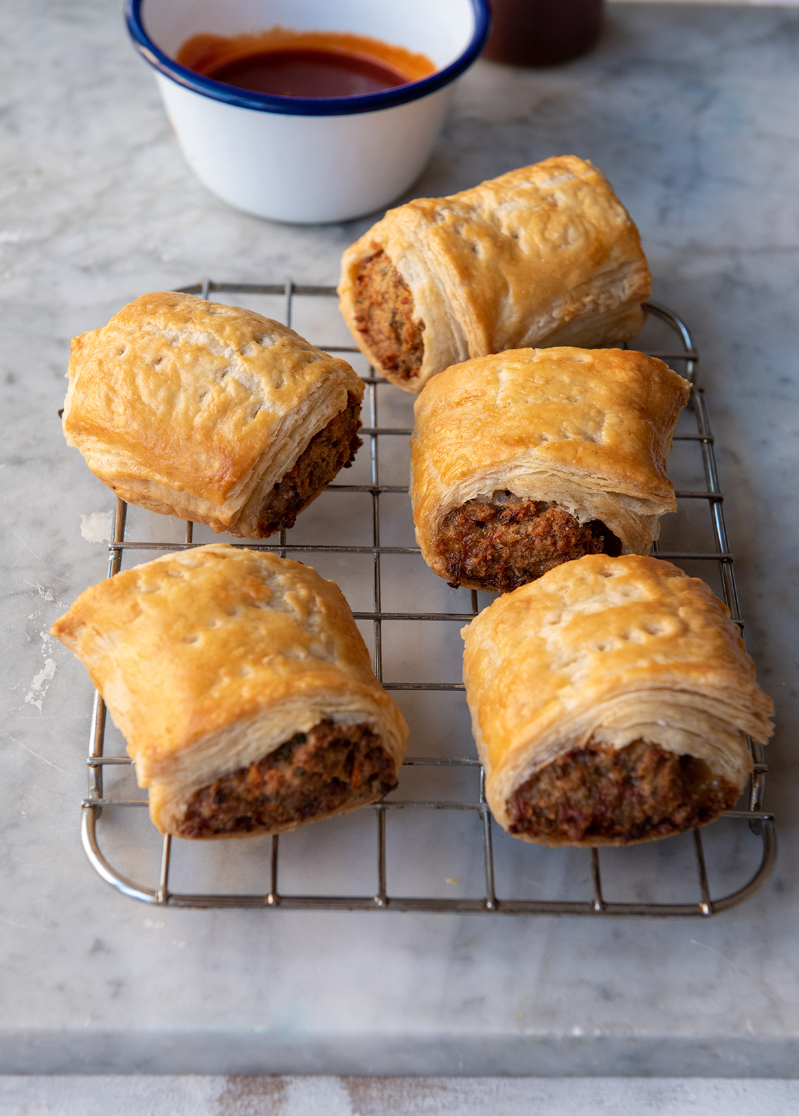 Classic Australian Sausage Rolls with Puff Pastry