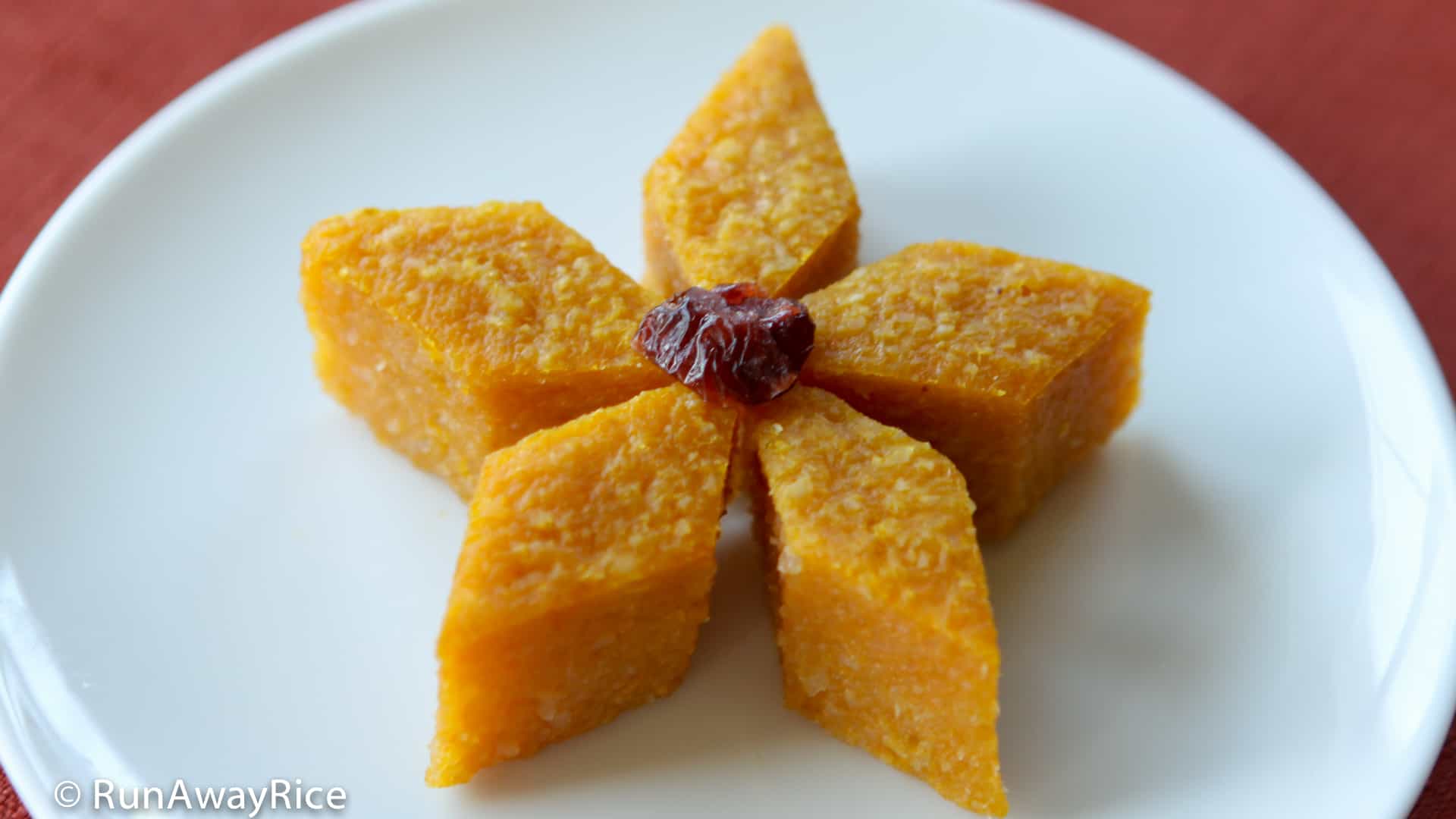 Pumpkin and Cassava Cake with Coconut and Warm Spices