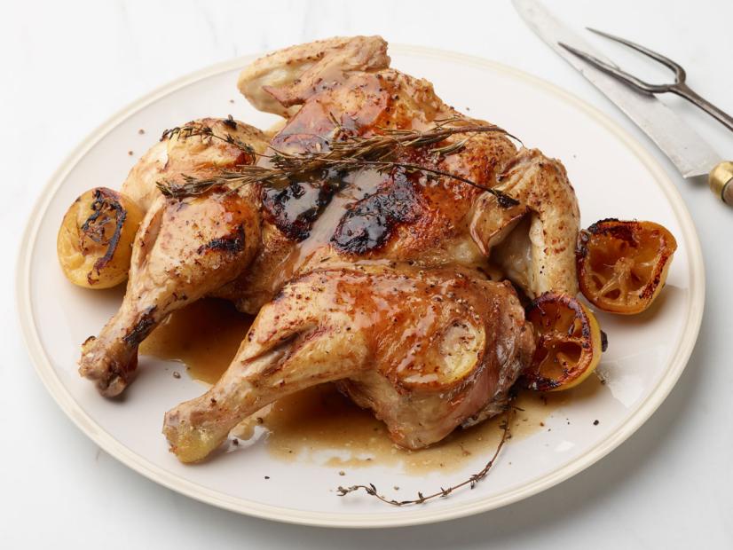 Pan-Roasted Chicken with Citrus and Olive Medley