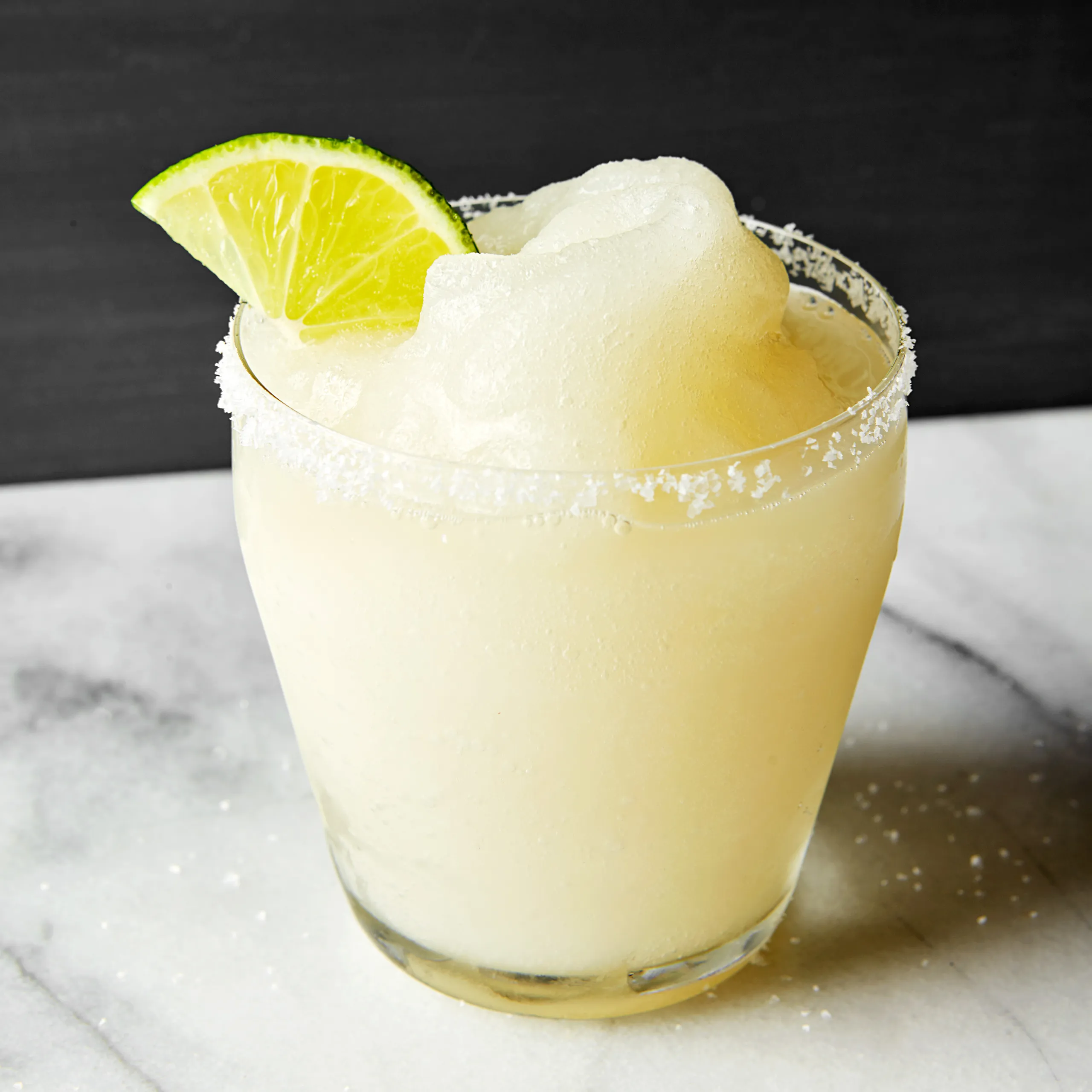 Frozen Triple Sec and Lime Margarita