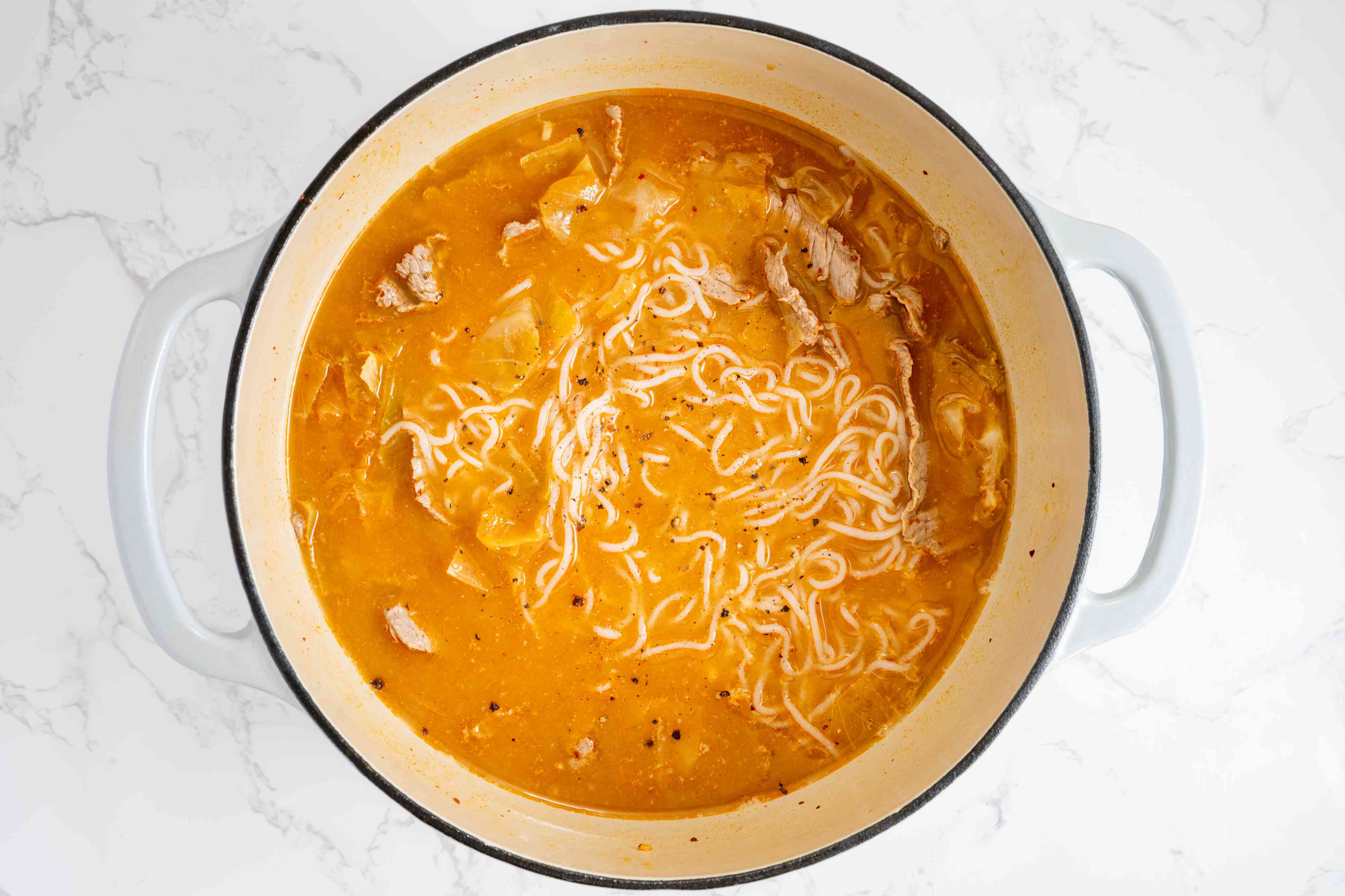 Pandaren Noodle Soup with Spicy Broth