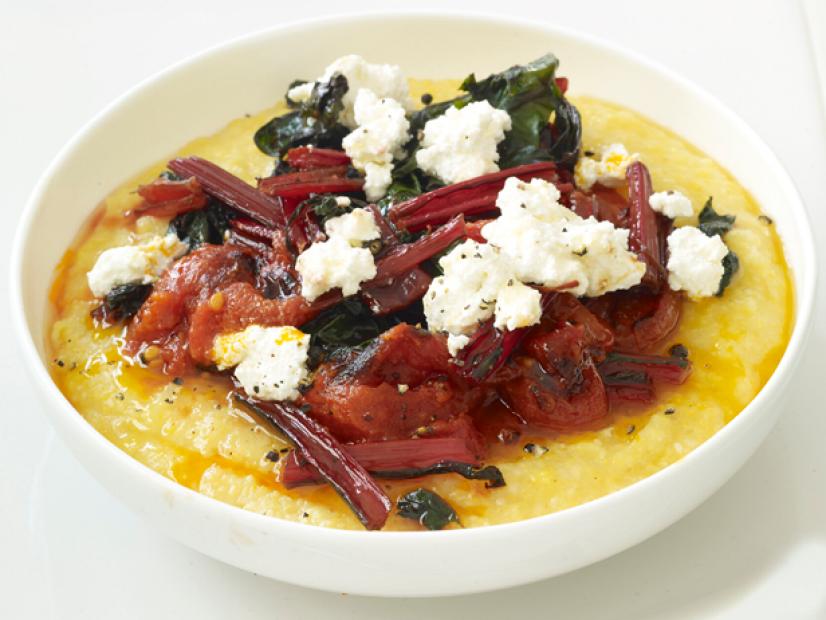 Gluten-Free Italian Polenta with Roasted Tomato and Basil