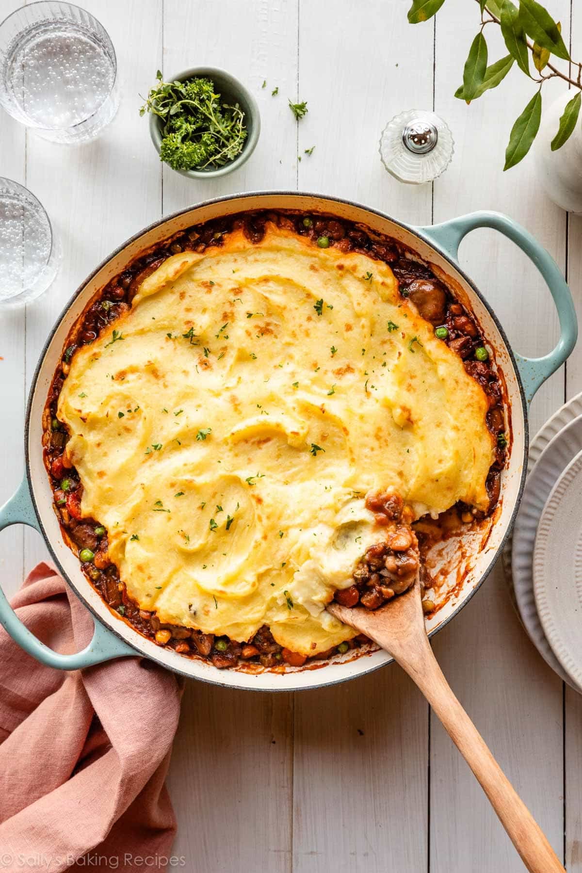 Shepherd's Pie with Roasted Garlic and Thyme