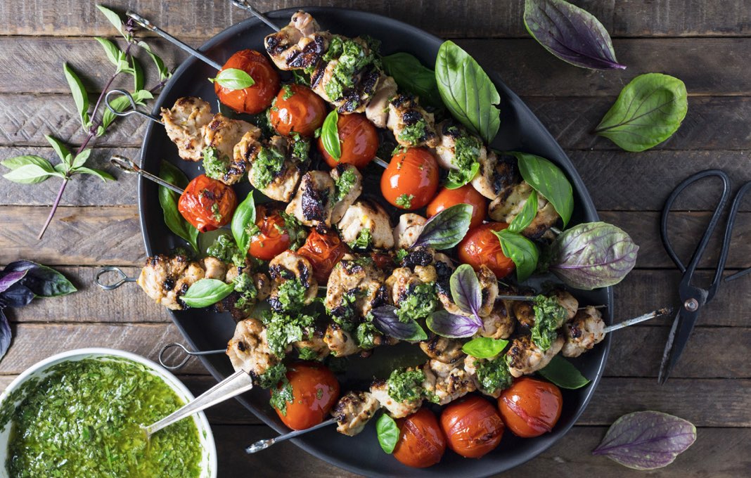 Cornhole Chicken Skewers