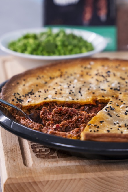 Baked Lamb and Vegemite Meat Pies