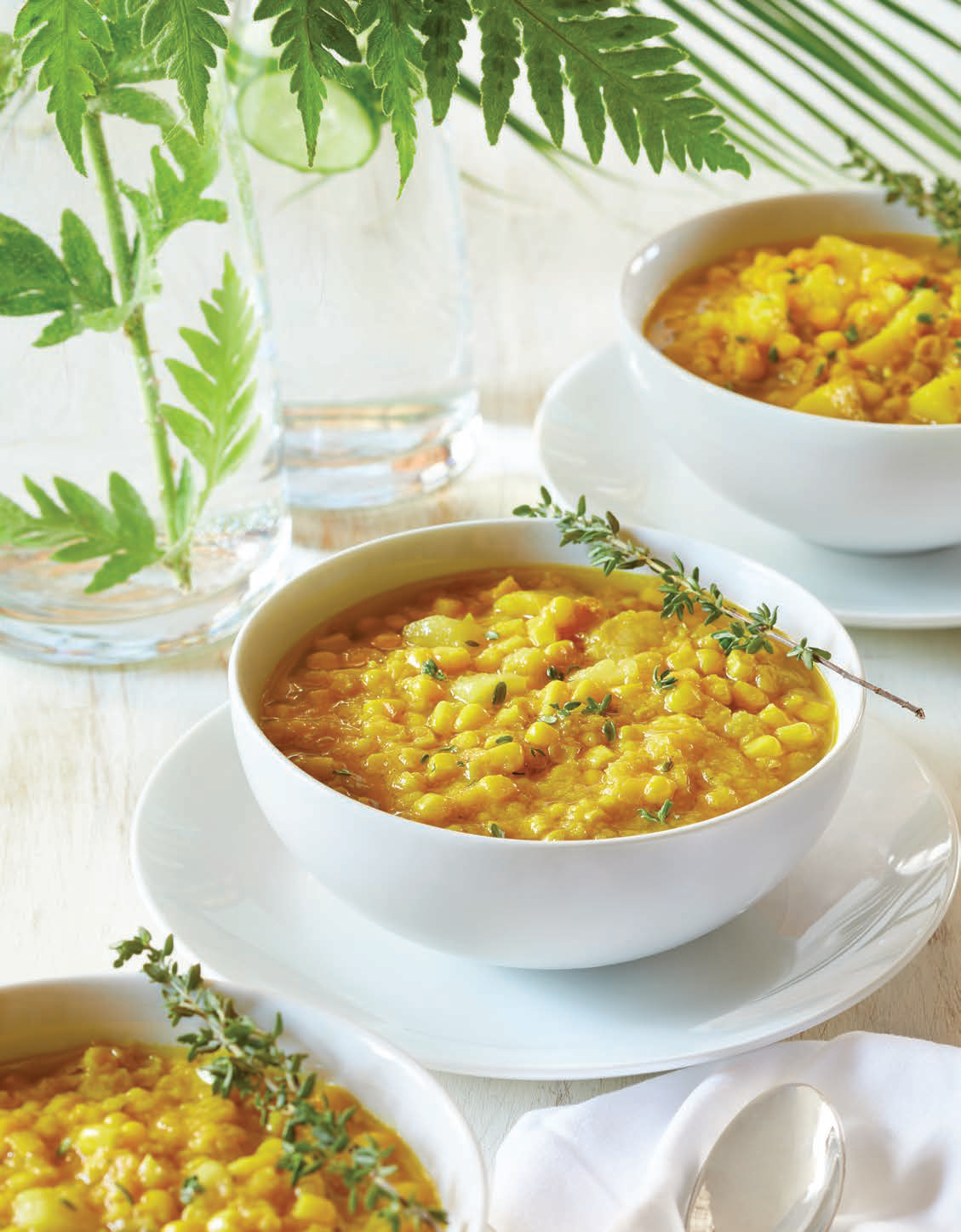 Sunbeam Corn Chowder with Lemon Zest