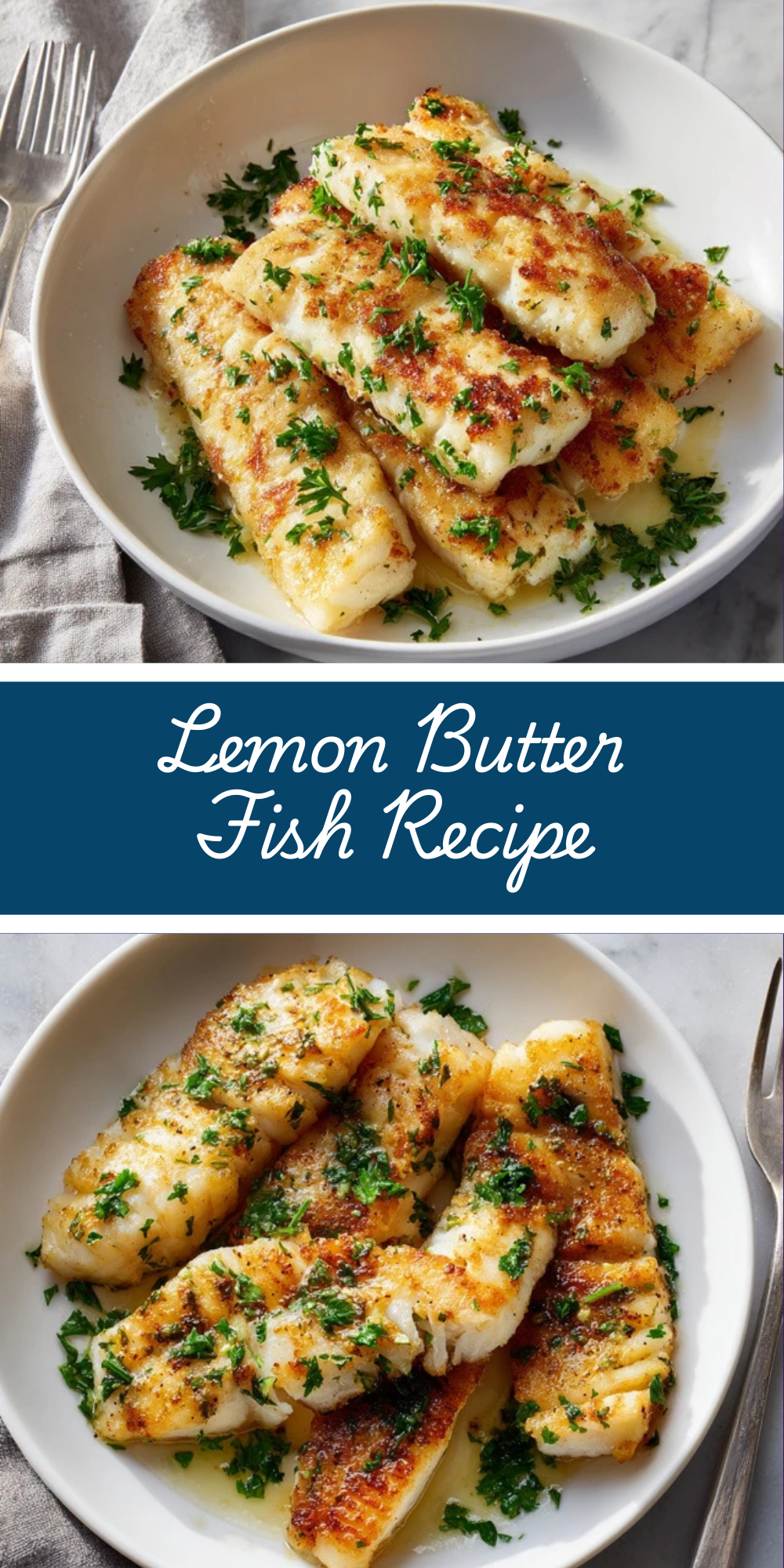Pan-Seared Lake Michigan Whitefish with Brown Butter Lemon Sauce