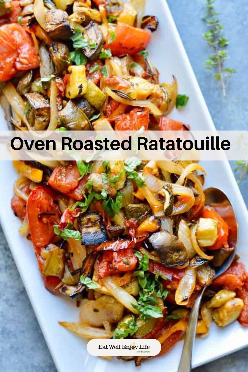 Slow-Roasted Mediterranean Vegetable Ratatouille