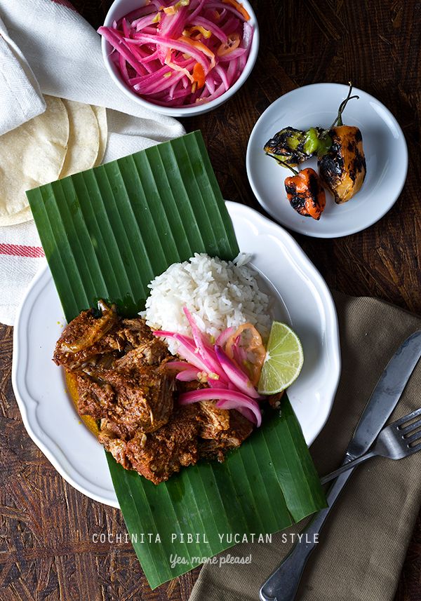 Slow-Roasted Cochinita Pibil with Banana Leaf and Achiote