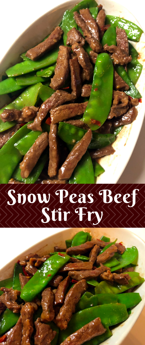 Quick Sesame-Ginger Beef Stir Fry with Snow Peas
