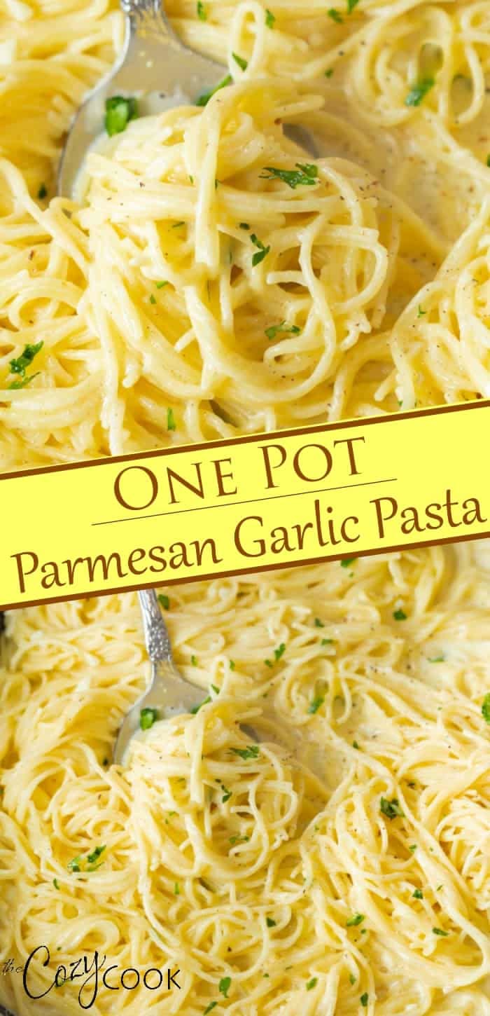 One-Pot Garlic Butter Pasta with Parmesan