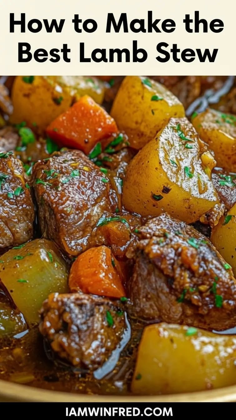 Slow-Cooked Lamb Stew with Regional Root Vegetables
