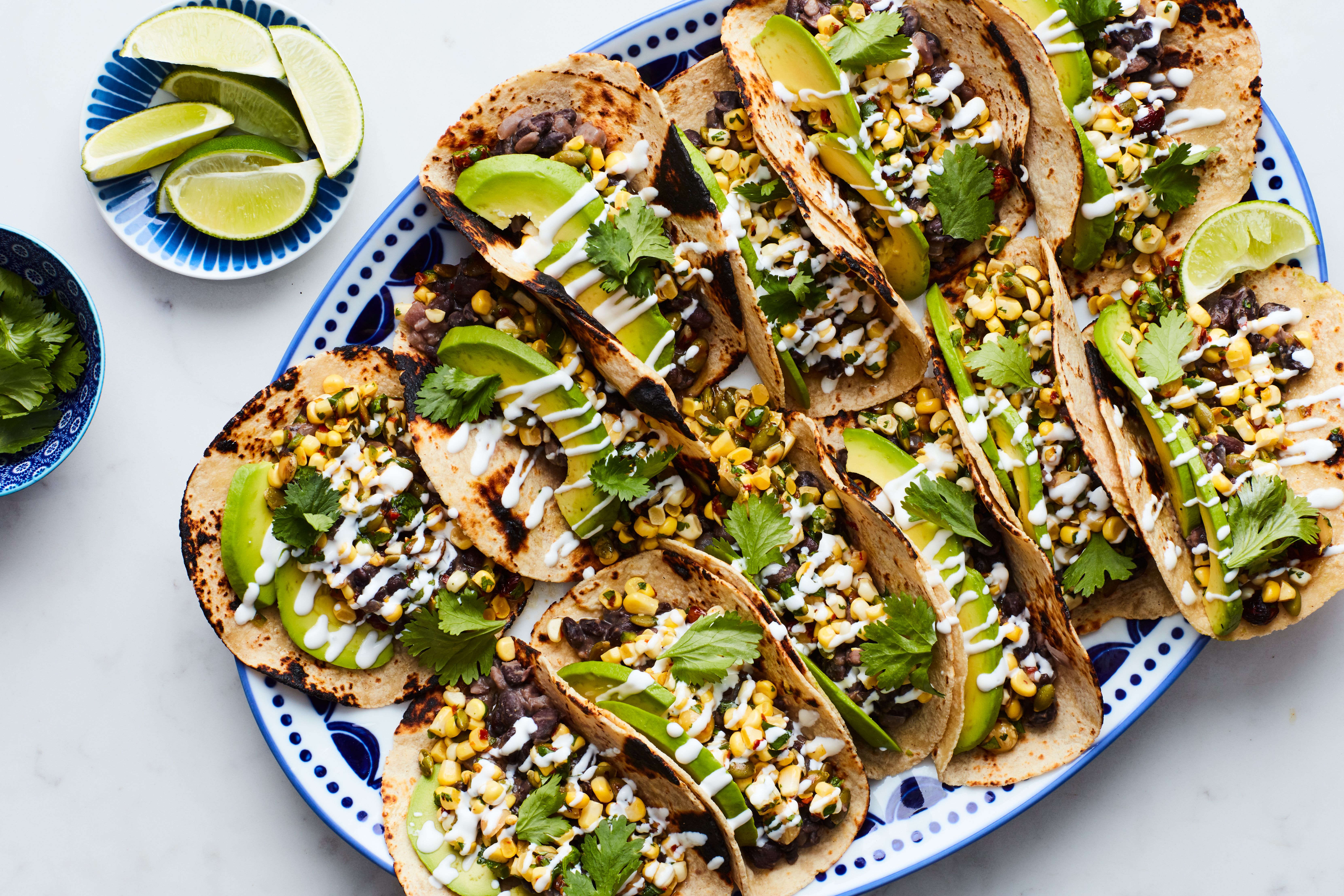 Hidden Threat Spicy Black Bean and Corn Tacos